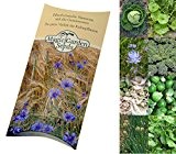 Saatgut Set: 'Wintergemüse', 8 Gemüsesorten, die kältetolerant und gut lagerbar sind, als Samen in schöner Geschenk-Verpackung