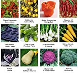 Samen - Saatgutsortiment - Set - Mix - Mischung - kleiner Gemüsegarten 3 - 12 Sorten - 585 Samen
