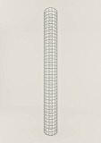 Säule Steinkorb-Gabione rund, Maschenweite 5 x 5 cm, Höhe 80 cm, Spiralverschluss, galvanisch verzinkt (22 cm Durchmesser)
