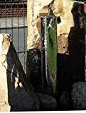 Säulenbrunnen 100 cm Edelstahl poliert Komplettset Säule Wasserspiel