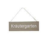Schild "Kräutergarten", zum Hängen ~