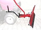 Schneeschild 118 x 50 cm passend für McCulloch 145HCRD Heckauswurf Traktoren ID 5862