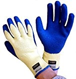 Schnittsichere Handschuhe (PAAR) - Extrastark & teures Kevlar® & Latex - Der beste Arbeitshandschuh, den sie jemals besessen haben