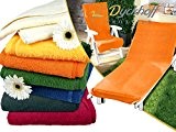 Schonbezug für Gartenstuhl & Gartenliege aus dem Hause Dyckhoff - erhältlich in 6 sommerlichen Farben - mit Kapuze für besseren ...