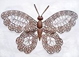 Schöne Gartenfigur Schmetterling 72 cm aus Metall