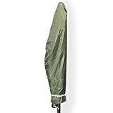 Schutzhülle für Ampelschirm, Sonnenschirme, grün,bis 350 cm Durchmesser, incl. Reißverschluss