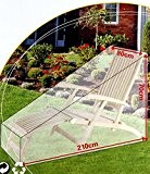 Schutzhülle Gartenliege 2 Stück -K&B Vertrieb- Sonnenliege Gartenmöbel Abdeckplane Abdeckung 137