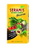 Seramis Hochbeet / Gemüse Bioerde 17,5 L Torffreie Erde, gelb, 40,0 x 7,7 x 80,0 cm, 730673