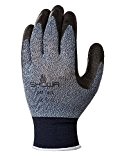 Showa Handschuhe sho341g-l Nr. 341 Advanced Grip Handschuh, Größe: L, graublau/schwarz (2 Stück)