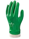 Showa Handschuhe sho600-m Nr. 600 Jersey Handgelenk Handschuh, Größe: M, grün (2 Stück)