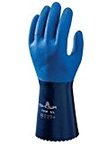 Showa Handschuhe sho720-l Nr. 720 NBR Ofenhandschuh Handschuh, Größe: L, Blau (2 Stück)