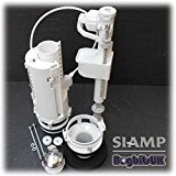 Siamp Complete Optima 2 & 1-1/2 Dual Flush Valve Cistern Pack including Fill Valve & Push Button Kit by SIAMP