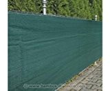 Sichtschutz Zaun grün, Blende mit 180 x 500cm