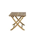 Siena Garden 120569 Tisch Falun, 80x80cm Akazienholz FSC® 100% Beschläge aus galvanisiertem Stahl