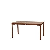 Siena Garden 657019 Tisch Nassau, 150x85cm Eukalyptus FSC® 100% Beschläge aus galvanisiertem Stahl