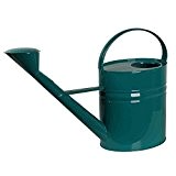 Siena Garden Zinkgießkanne 10 L, Stahlblech, Durchmesser 16 cm, grün / petrol