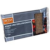 SIENA HOME Kohlenanzünder 24-teilig Holz/Wachs-Anzünder, 228831