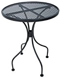 Sitzgruppe KANO | Tisch Stuhl Stahl pulverbeschietet schwarz, Gartenset KANO:Tisch