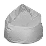 Sitzsack XL Bag Sitzkissen Bodenkissen Kissen Sack In-und Outdoor 12 Farben (Grau)