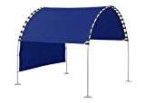 Skincom Garten Sonnensegel Navy Blau Pavillion Comfort Sonnenschutz UV-Schutz Zelt Gartenzelt