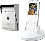 Smartwares VD36W Wireless Video Door Phone with Night Vision Function and Image Capture by Smartwares