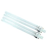 SODIAL(R) 2pcs 11W G23 Basis UV Licht Birne Aquarium UV Sterilisator Lampe