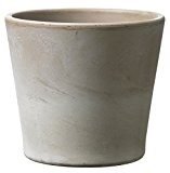 Soendgen Keramik Blumenübertopf, Dover, sandgrau, 15 x 15 x 13 cm, 0650/0015/2031