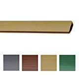 Sol Royal® PVC-Abdeckleiste Abdeckprofil für Sichtschutz-Matte 100 cm - passend für 6mm Stärke PVC-Matten Bambusoptik