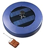 Solar betriebene Fontänen-Pumpe durchmesser 27 cm Schwimmende Fontänen- bzw. Springbrunnenpumpe mit Solarantrieb und LED Beleuchtung