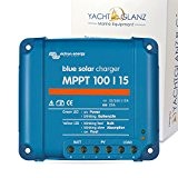 Solarladeregler Victron Energy BlueSolar MPPT und passendes Zubehör (3. BlueSolar Laderegler MPPT 100/15)