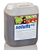 solufit FG - rein biologisches hochkonzentriertes Kompostextrakt zur Bodengesundung und Pflanzenstärkung bei Obst, Gemüse, Kräuter, Tomaten, 3 Liter