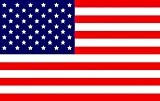 Sonia Originelli Fahne Flagge USA große Auswahl 90 x 150cm Land Fan Fussball blau rot weiss FLAG3-USA