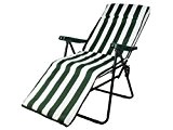 Sonnenliege Gartenliege Liegestuhl Relaxliege Strandliege Kissen klappbar #3392