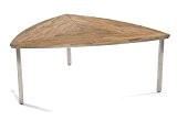 SonnenPartner Tisch "New Orleans-Triangel" 170 cm Abmessungen: 170 x 170 x 75 cm Tischhöhe: 75 cm Material Gestell: Edelstahl Material ...