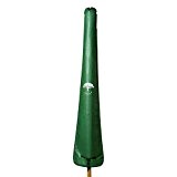 Sonnenschirm-Plane Gastro-Schirm-Abdeckung Parasol-Schirm-Hülle 35x160cm Grün - idealer Schutz gegen Witterungseinflüsse