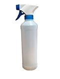 Sprühflasche, Sprayflasche, leer, 0,5 ltr Inhalt, mit Sprühkopf, 5000.121