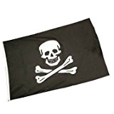 ST. vlag OP STOK-Palast Piraat (45 x