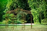Stabiler Gartenpavillon aus Metall, ROST 250cm , Pavillon
