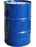 Stahlfass Blechfass Spundfass Ölfass Deckelfass Metallfass , 216 Liter (blau)