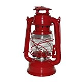 Stall-Laterne rot 25cm Lampe Öllampe Windlicht Petroleumlampe,