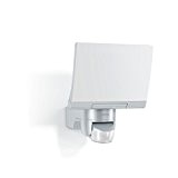 Steinel LED-Strahler XLED Home 2 XL silber - großer Sensor-Außenstrahler mit 140° Bewegungsmelder und einer Leistung von 20 W, mit ...