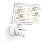 Steinel Sensor LED Strahler XLED Home 3 weiß - NEU mit neutralweißer Lichtfarbe 4000 K, LED-Scheinwerfer mit 140° Bewegungsmelder und ...
