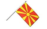 Stockflagge Mazedonien - 30 x 45 cm