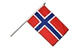 Stockflagge Norwegen - 30 x 45 cm