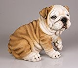 Stone-Lite Figur - Bulldogge klein - 13 cm - ein süßer Aufpasser