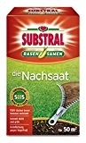 Substral Rasensamen Die Nachsaat- Nachsaatrasen - Einzigartige Premium Rasenreparatur-Mischung mit Turbo-Keimung - 1 kg für 50 m²