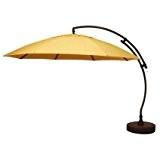SunGarden floating umbrella Easy Sun Aluminium / Olefin-XL Sonnenblume 3,75 m