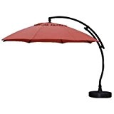 SunGarden floating umbrella Easy Sun Aluminium / Polyester-XL Terrakotta 3,75 m