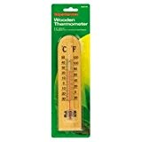 SupaGarden Holz-Thermometer 8 '' (20 cm)