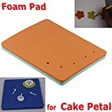 sypure (TM) Foam Pad Mat Square Double-Sided with 5 Holes For Decorating Fondant Cake Paste Blütenblatt DIY Tool